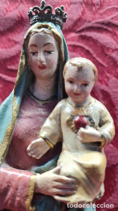Antig&uuml;edades: VIRGEN SAGRADO CORAZ&Oacute;N - Foto 2