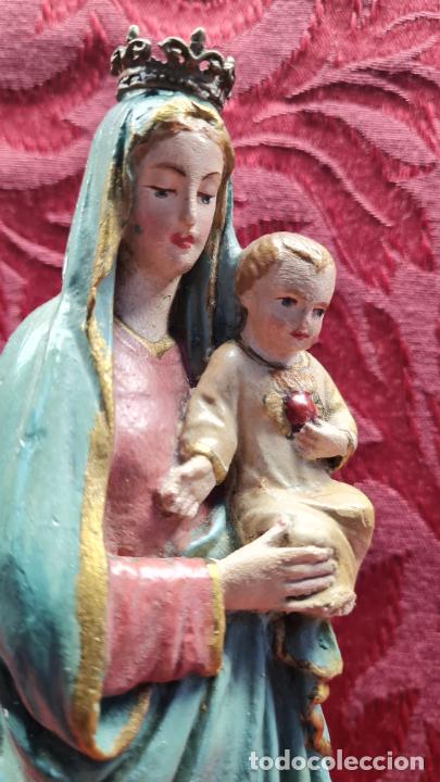 Antig&uuml;edades: VIRGEN SAGRADO CORAZ&Oacute;N - Foto 3