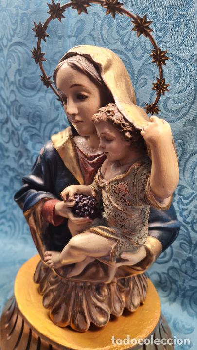 Antig&uuml;edades: BUSTO VIRGEN CON NI&Ntilde;O - Foto 4