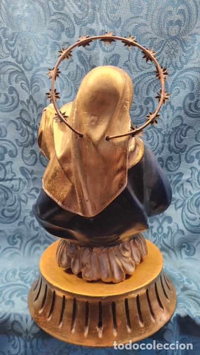 Antig&uuml;edades: BUSTO VIRGEN CON NI&Ntilde;O - Foto 5