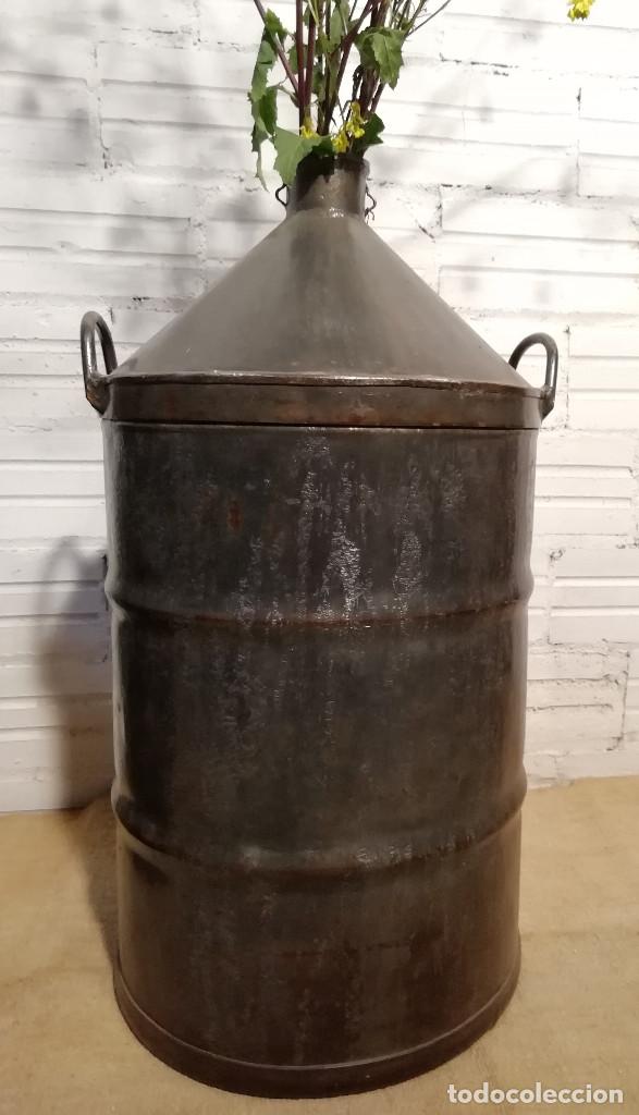 Antig&uuml;edades: Zafra de aceite limpia y barnizada - Foto 2