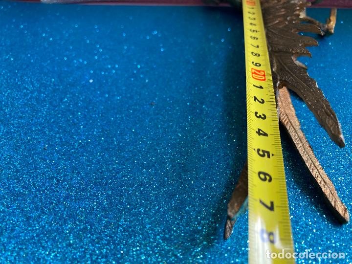 Antig&uuml;edades: FAISAN EN BRONCE o lat&oacute;n FUNDIDO - Foto 5