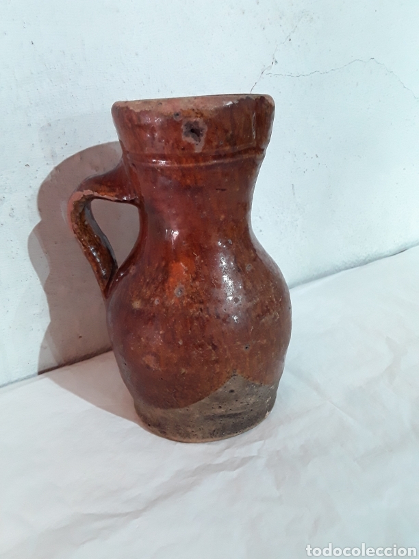 Antig&uuml;edades: Jarra conquense , modorro de vino - Foto 2