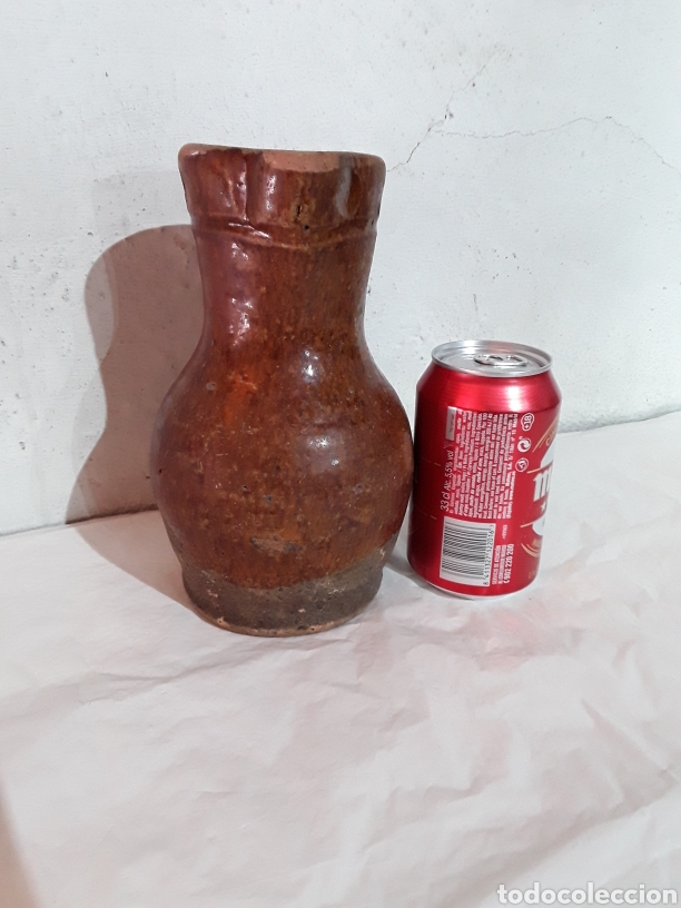 Antig&uuml;edades: Jarra conquense , modorro de vino - Foto 3