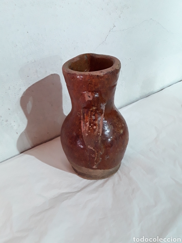 Antig&uuml;edades: Jarra conquense , modorro de vino - Foto 4