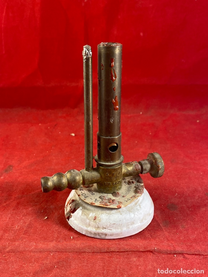 Antig&uuml;edades: L&aacute;mpara de gas - Foto 2