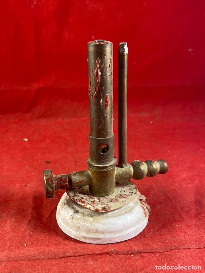 Antig&uuml;edades: L&aacute;mpara de gas - Foto 1