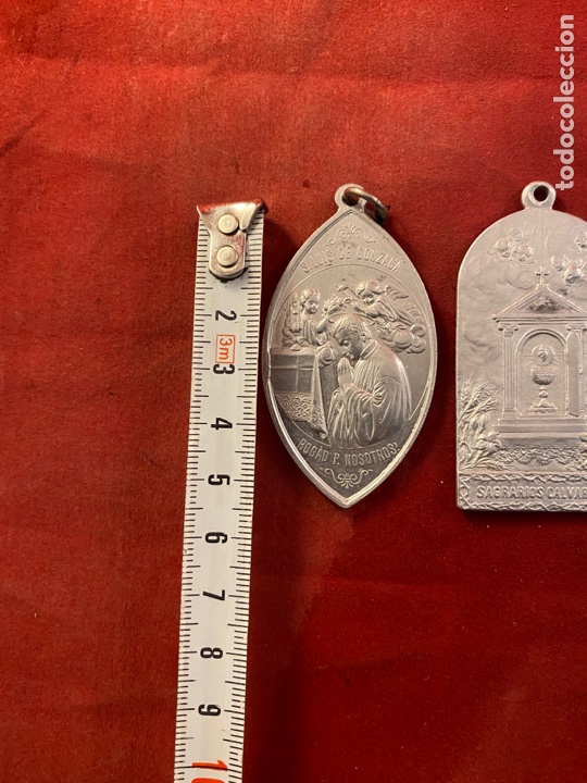 Antig&uuml;edades: Lote de 3 medallas - Foto 3