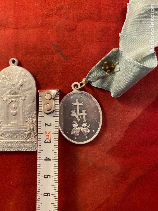 Antig&uuml;edades: Lote de 3 medallas - Foto 5