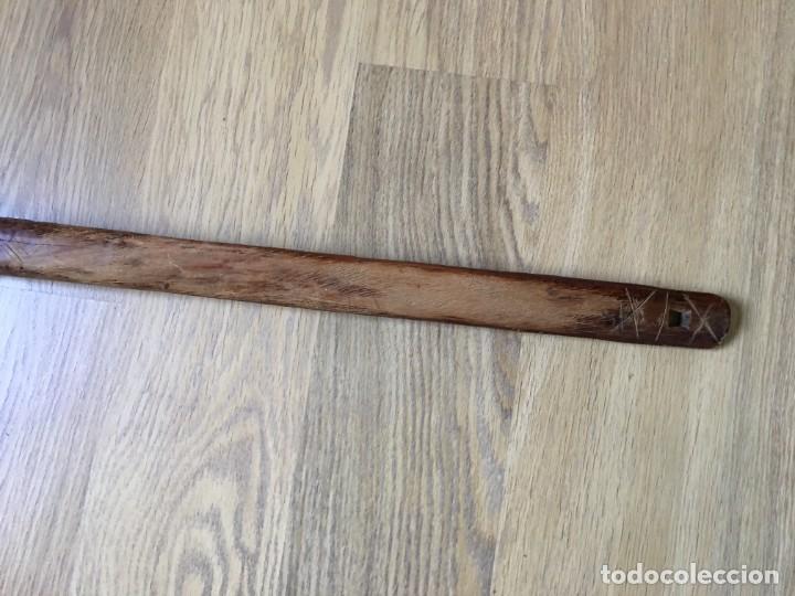 Antig&uuml;edades: ANTIGUO CUCHARON GRANDE MADERA - Foto 4