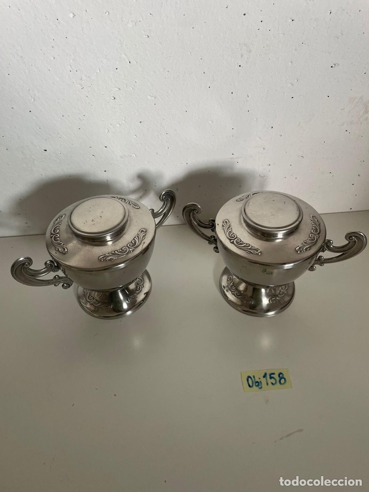 Antig&uuml;edades: Par de copones antiguos - Foto 2