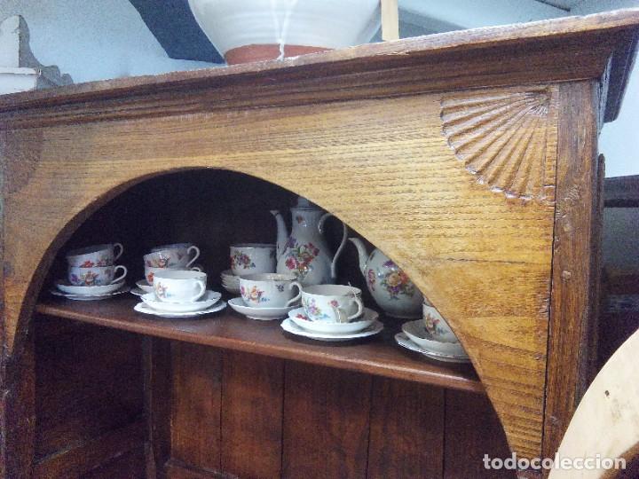 Antig&uuml;edades: ANTIGUO ARMARIO VASCO. ROBLE - Foto 5