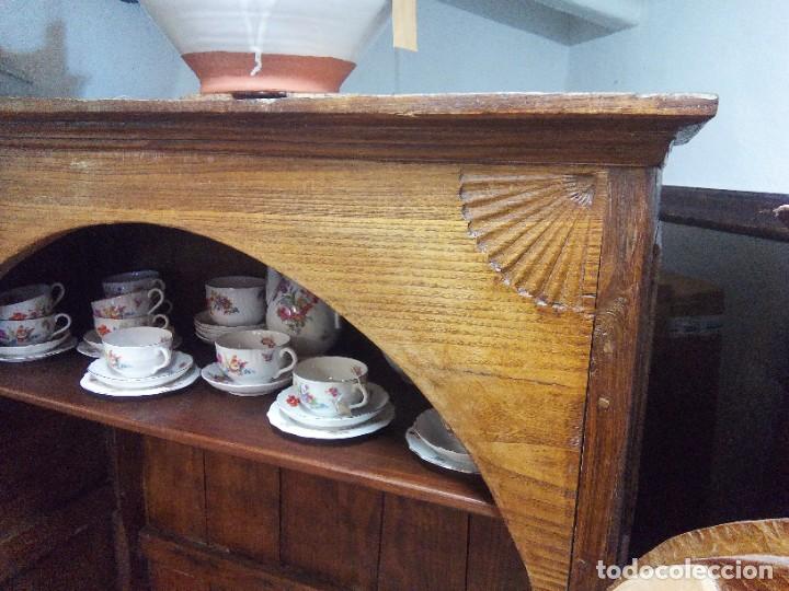Antig&uuml;edades: ANTIGUO ARMARIO VASCO. ROBLE - Foto 6