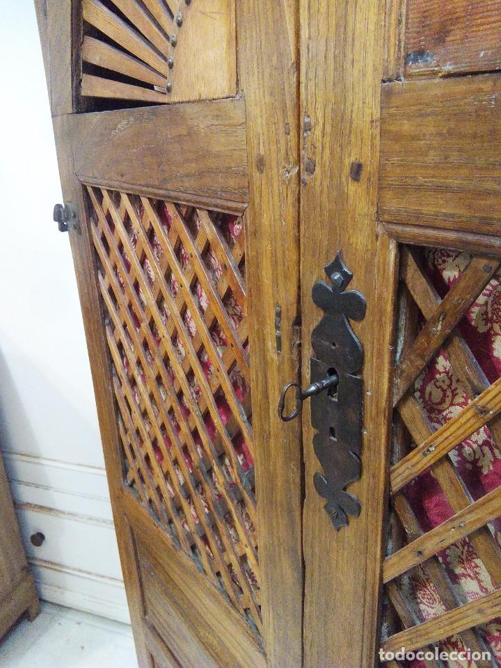 Antig&uuml;edades: ANTIGUO ARMARIO VASCO. ROBLE - Foto 7