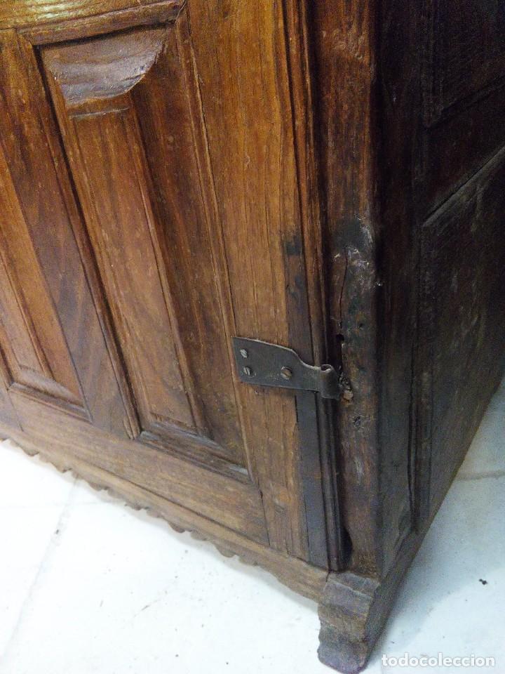 Antig&uuml;edades: ANTIGUO ARMARIO VASCO. ROBLE - Foto 10