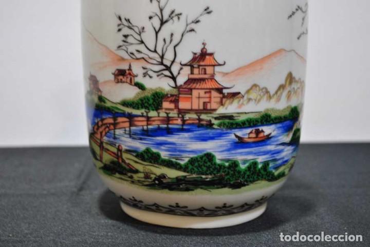 Antig&uuml;edades: JARR&Oacute;N CHINO DE PORCELANA - Foto 4