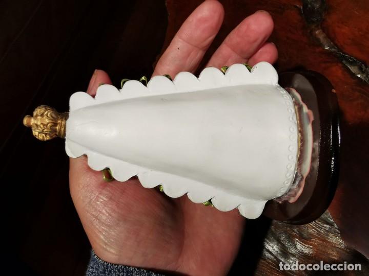 Antig&uuml;edades: VIRGEN DEL ROCIO 15 CM - Foto 4
