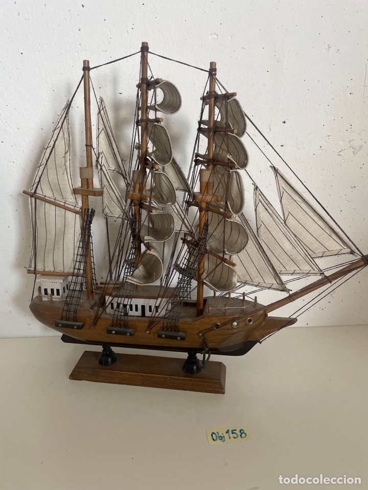 Antig&uuml;edades: Barco de madera confecci&oacute;n - Foto 4