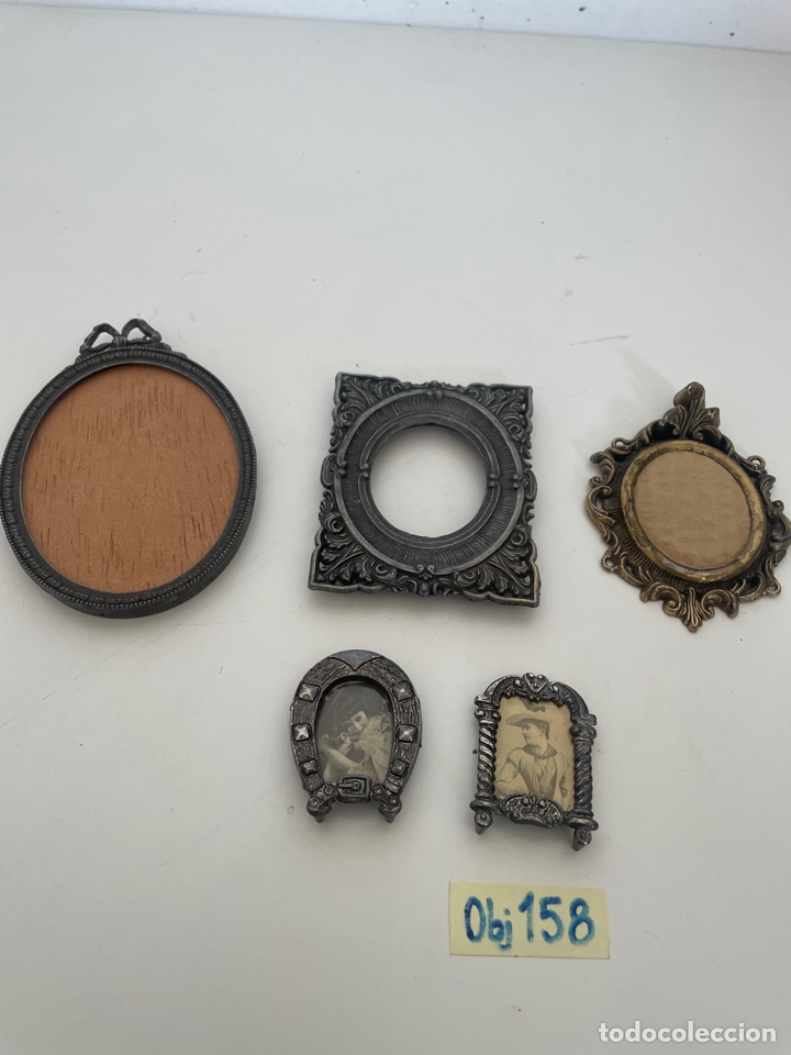 Antig&uuml;edades: Lote de retratos antiguos peque&ntilde;os - Foto 1