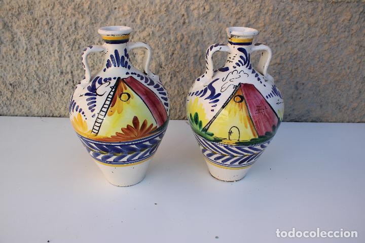 Antig&uuml;edades: 2 cantaras talavera - Foto 4