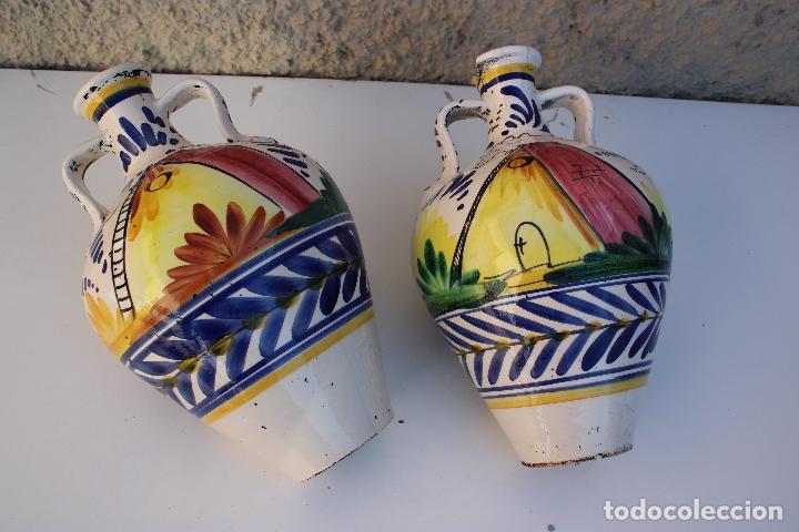 Antig&uuml;edades: 2 cantaras talavera - Foto 5