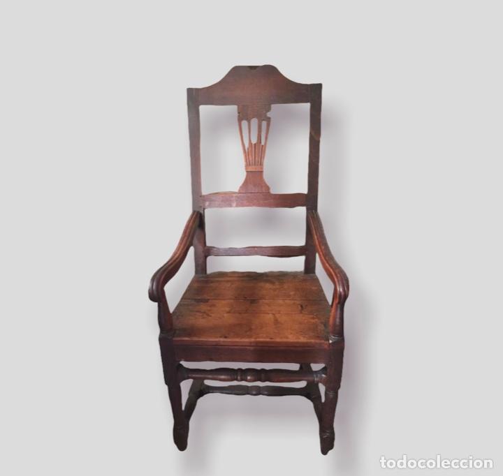 Antig&uuml;edades: Sill&oacute;n - siglo XVIII - Foto 2