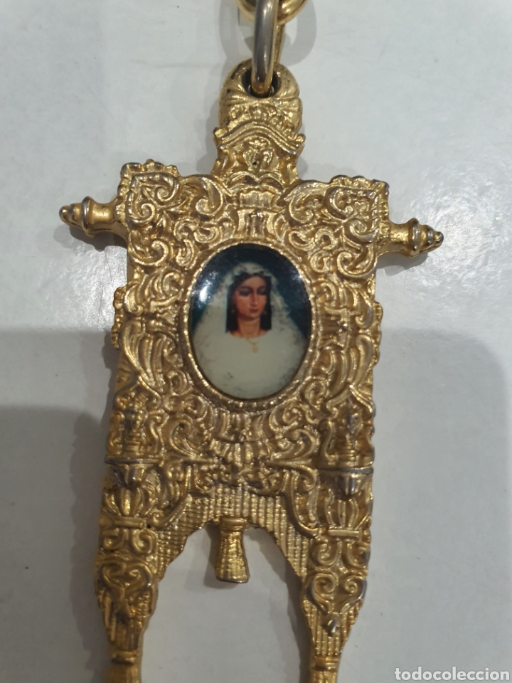 Antig&uuml;edades: Llavero capilla virgen del rocio . - Foto 3