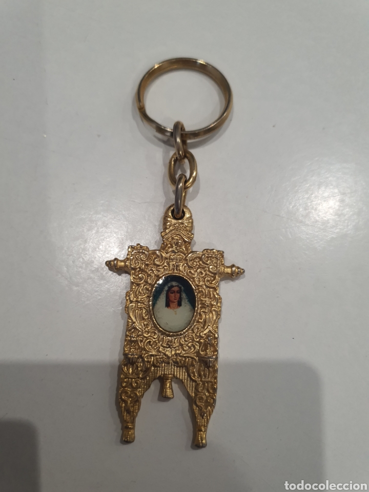 Antig&uuml;edades: Llavero capilla virgen del rocio . - Foto 1