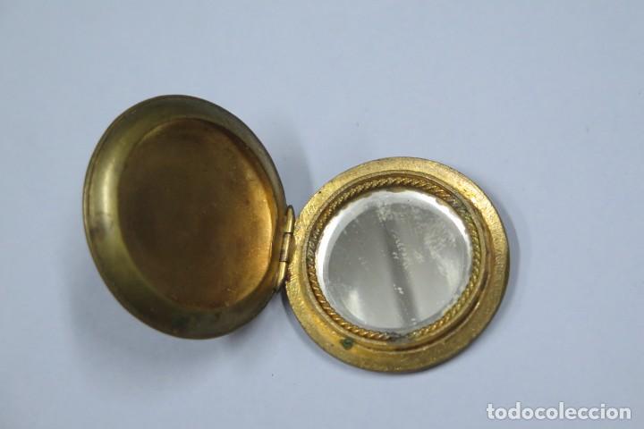 Antig&uuml;edades: PASTILLERO POLVERO. ESMALTE CHAMPLEVE. HACIA 1900 - Foto 5