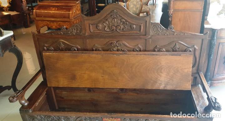 Antig&uuml;edades: Banco del Siglo XVIII - Foto 3