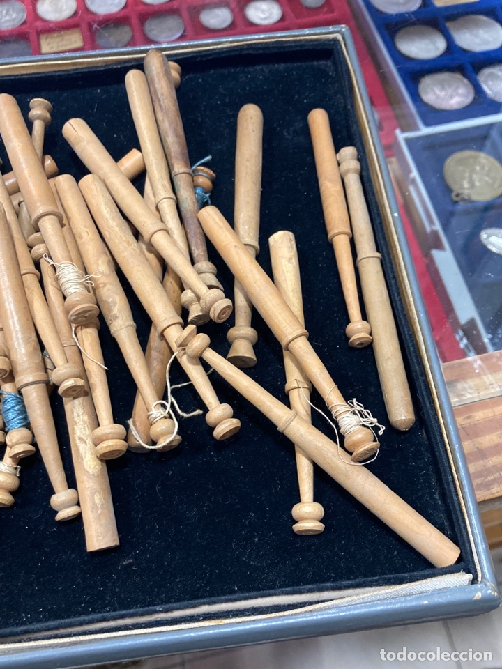 Antig&uuml;edades: Lote de bolillos antiguos - Foto 1