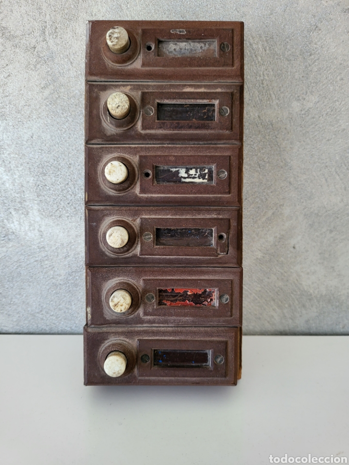 Antig&uuml;edades: ANTIGUO TIMBRE DE EDIFICIO ESTILO NYC - Foto 5