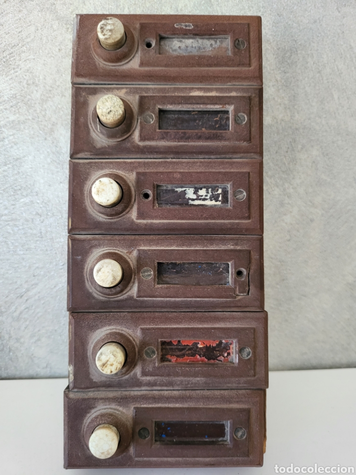 Antig&uuml;edades: ANTIGUO TIMBRE DE EDIFICIO ESTILO NYC - Foto 7