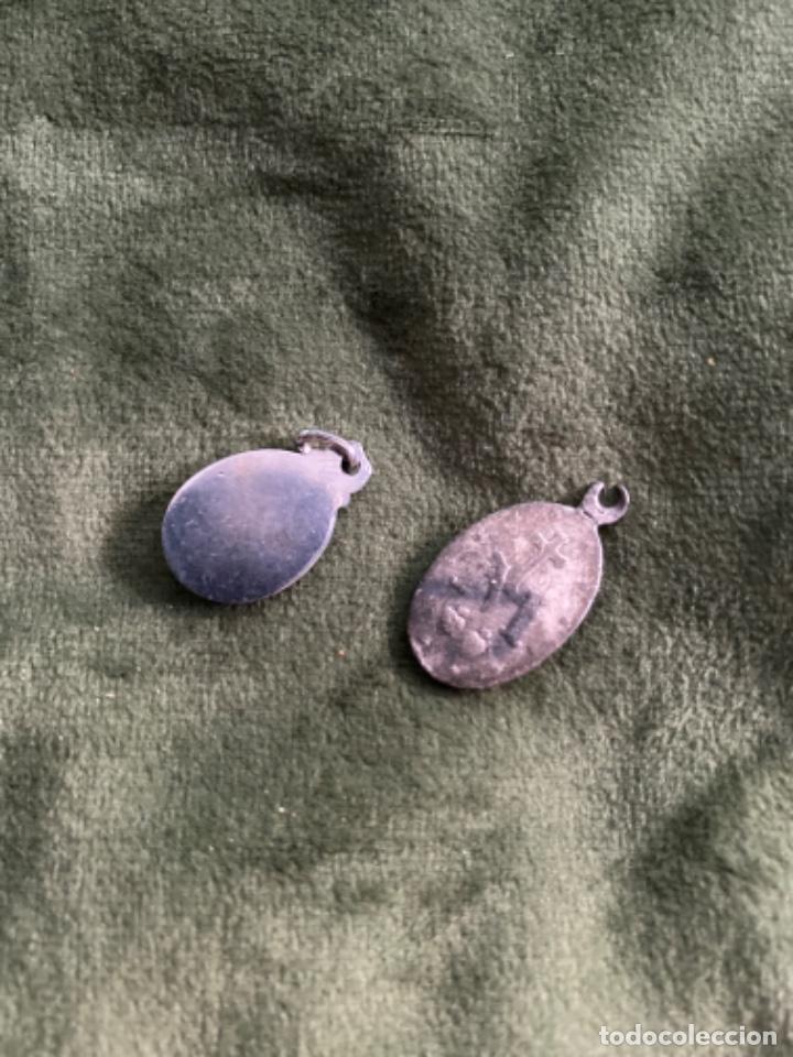 Antig&uuml;edades: LOTE MEDALLAS RELIGIOSAS - Foto 2