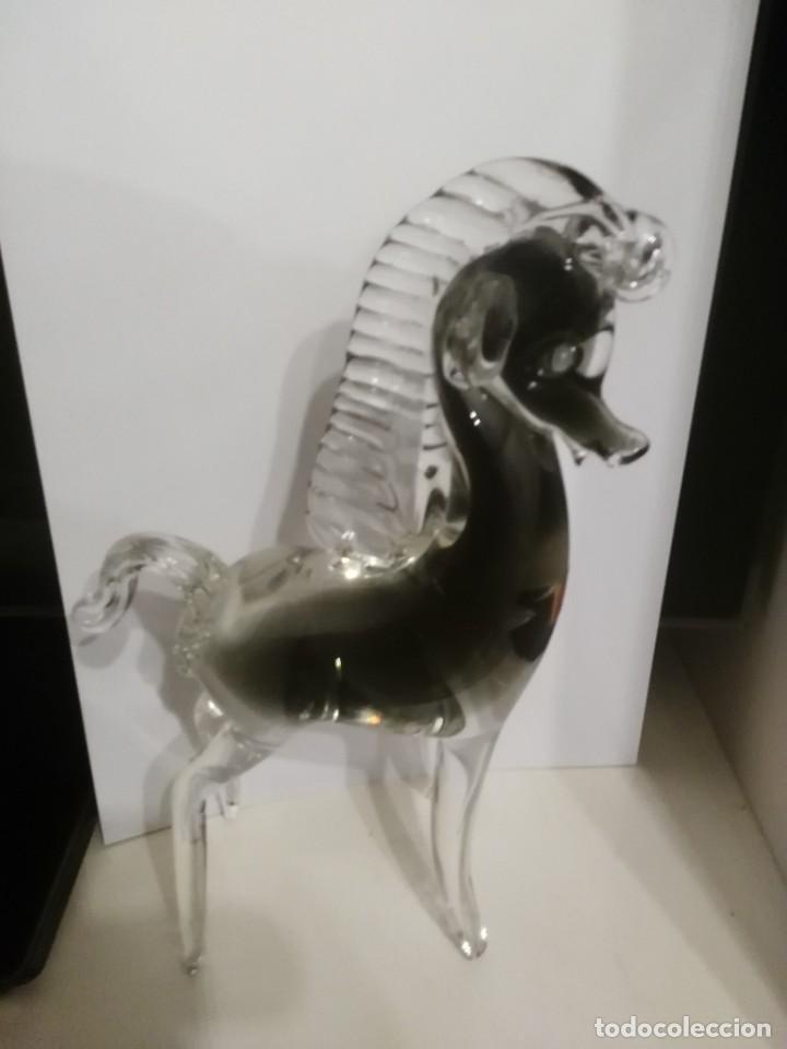 Antig&uuml;edades: CABALLO MURANO - CRISTAL - Foto 3