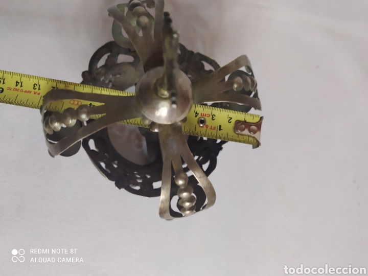 Antig&uuml;edades: Corona de Virgen plata antigua - Foto 18