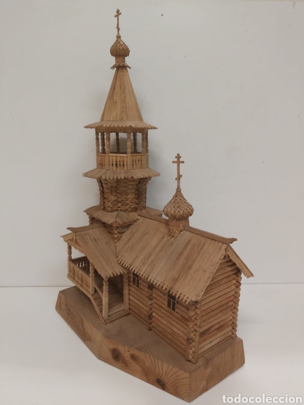 Antig&uuml;edades: Maqueta madera Iglesia Ortodoxa - Foto 2