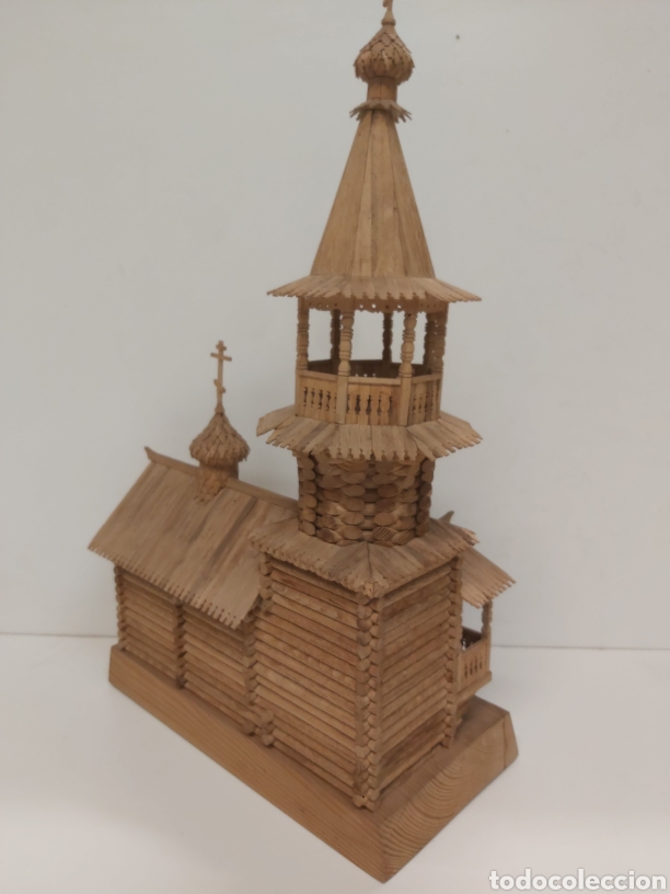 Antig&uuml;edades: Maqueta madera Iglesia Ortodoxa - Foto 3