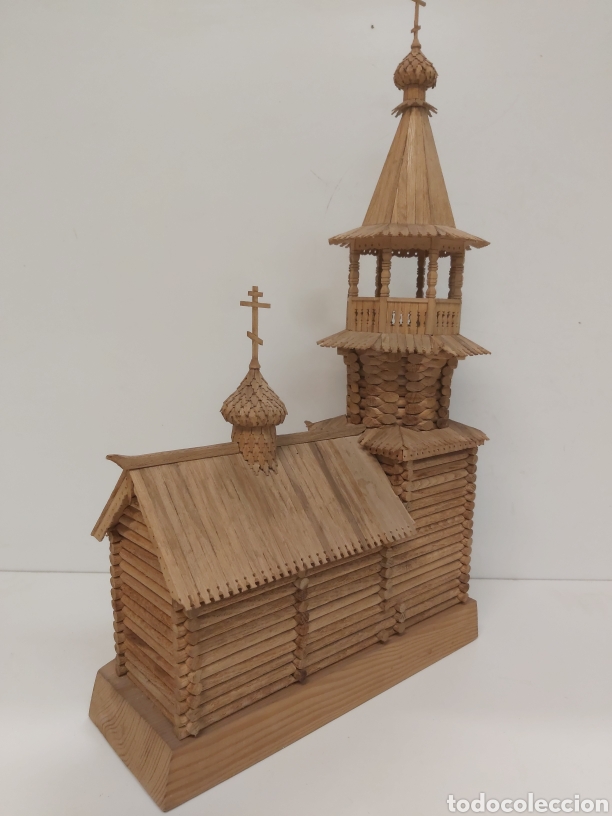 Antig&uuml;edades: Maqueta madera Iglesia Ortodoxa - Foto 4