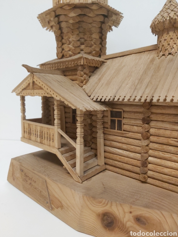 Antig&uuml;edades: Maqueta madera Iglesia Ortodoxa - Foto 6