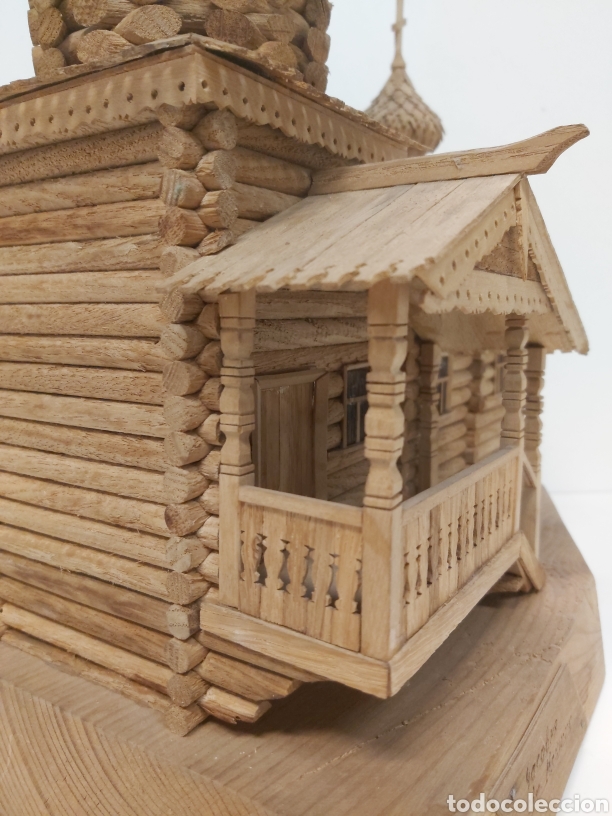 Antig&uuml;edades: Maqueta madera Iglesia Ortodoxa - Foto 7