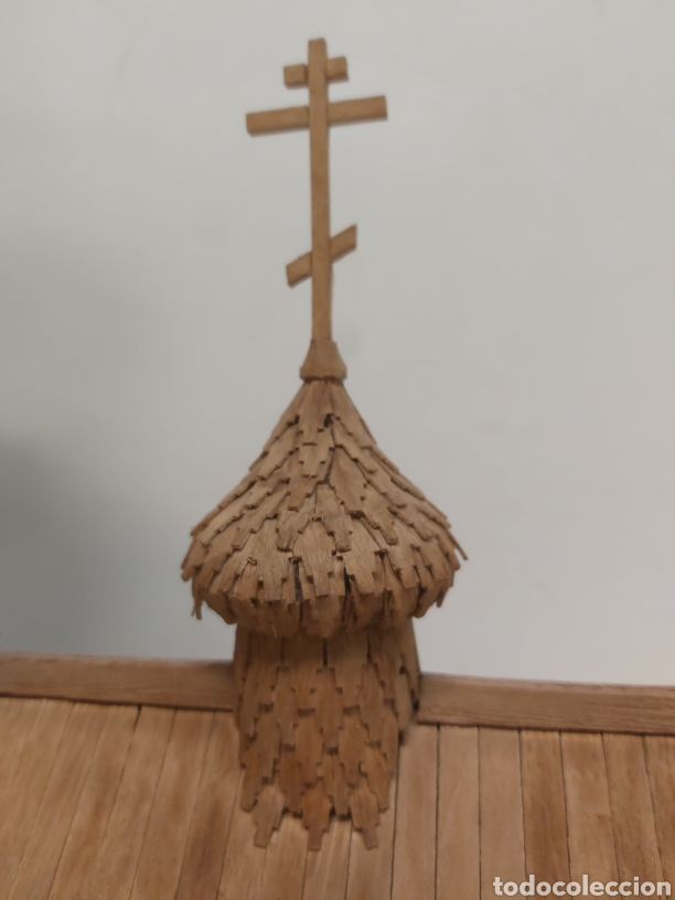 Antig&uuml;edades: Maqueta madera Iglesia Ortodoxa - Foto 8