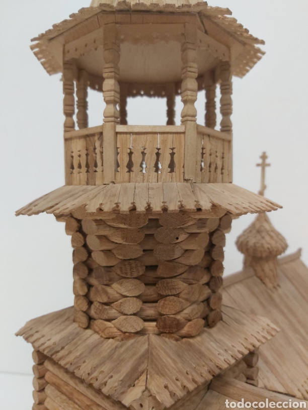 Antig&uuml;edades: Maqueta madera Iglesia Ortodoxa - Foto 9