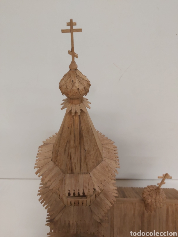 Antig&uuml;edades: Maqueta madera Iglesia Ortodoxa - Foto 10