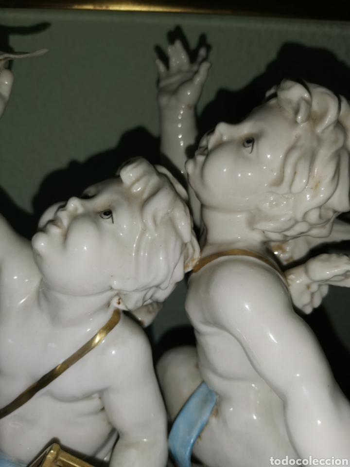 Antig&uuml;edades: Figura de Algora &aacute;ngeles querubines - Foto 4