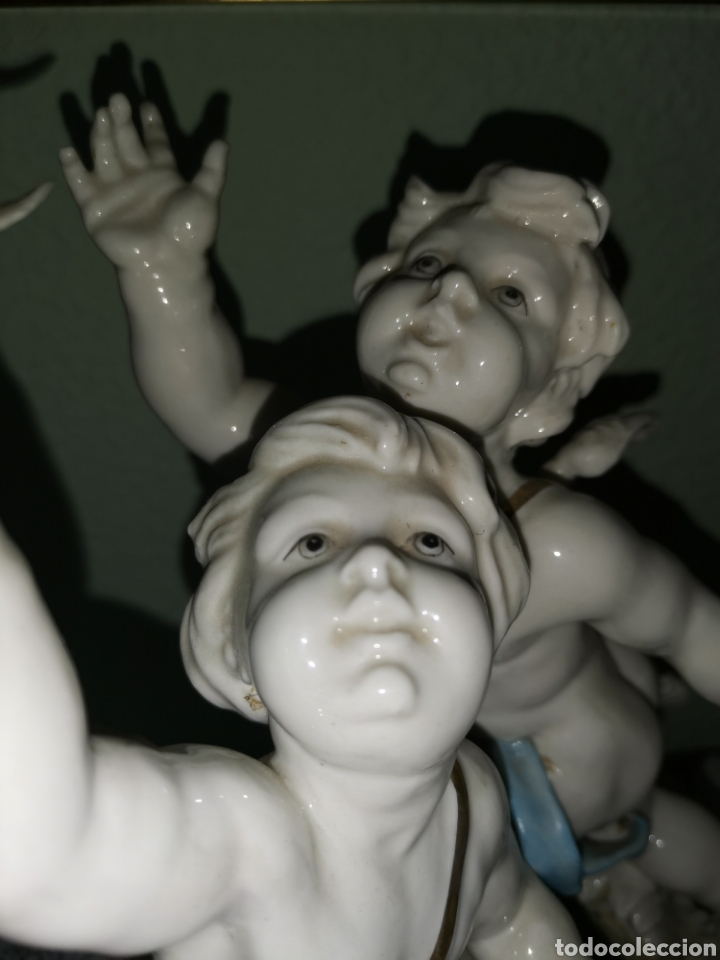 Antig&uuml;edades: Figura de Algora &aacute;ngeles querubines - Foto 8