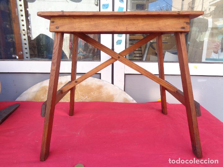Antig&uuml;edades: ANTIGUA MESA TOCINERA - Foto 5