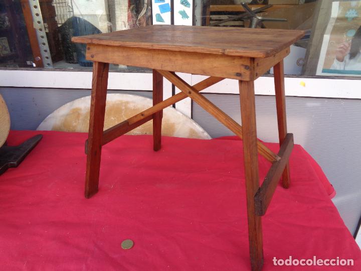 Antig&uuml;edades: ANTIGUA MESA TOCINERA - Foto 1