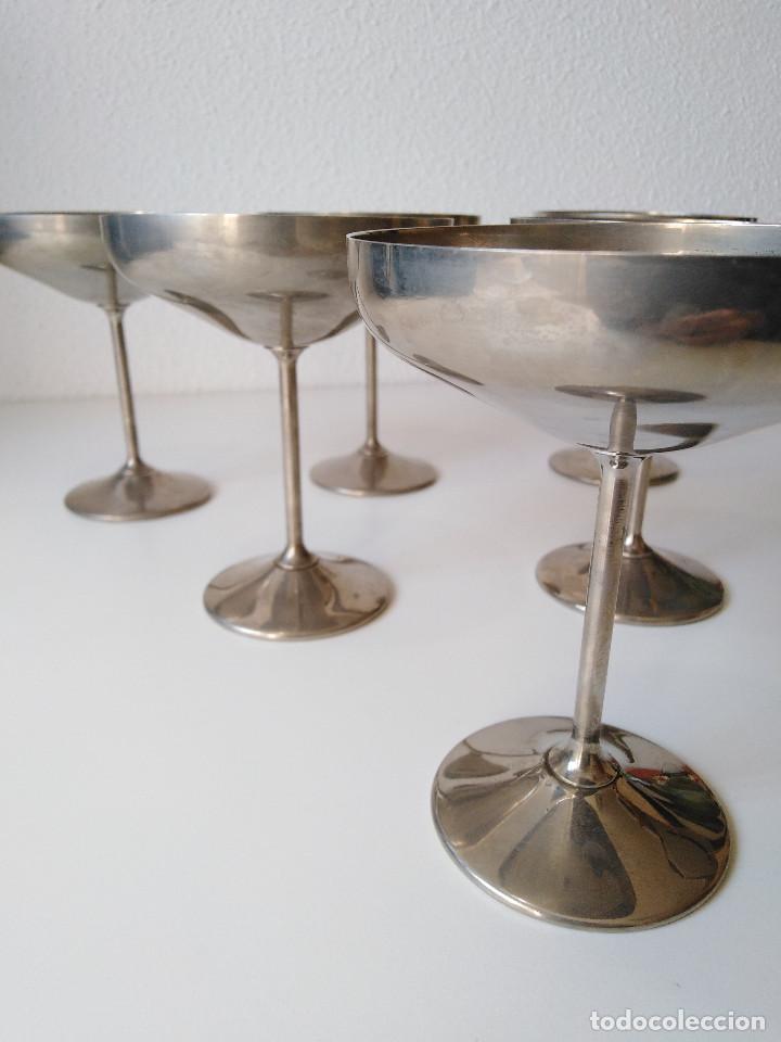 Antig&uuml;edades: 6 copas E.P. Brass - Foto 2