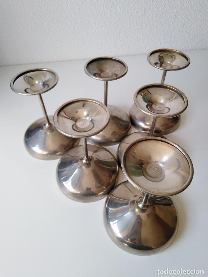 Antig&uuml;edades: 6 copas E.P. Brass - Foto 3